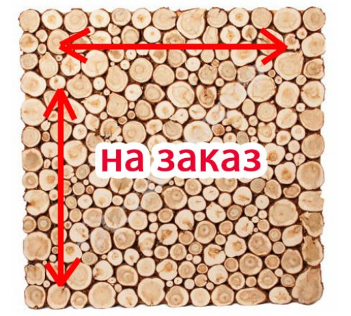Панно из можжевельника на заказ