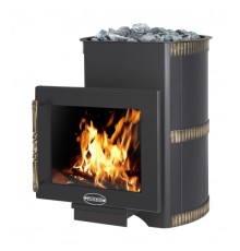 Дровяная печь ВЕЗУВИЙ ЛАВА 22 Панорама М