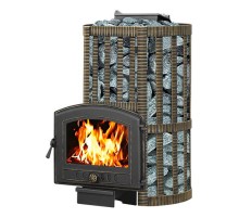 Дровяная печь ВЕЗУВИЙ УРАГАН КОВКА 22 (224)