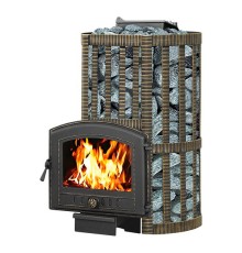 Дровяная печь ВЕЗУВИЙ УРАГАН КОВКА 22 (224)