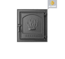 Дверка каминная ВЕЗУВИЙ 211 Антрацит