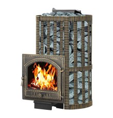 Дровяная печь ВЕЗУВИЙ УРАГАН КОВКА 22 (205)
