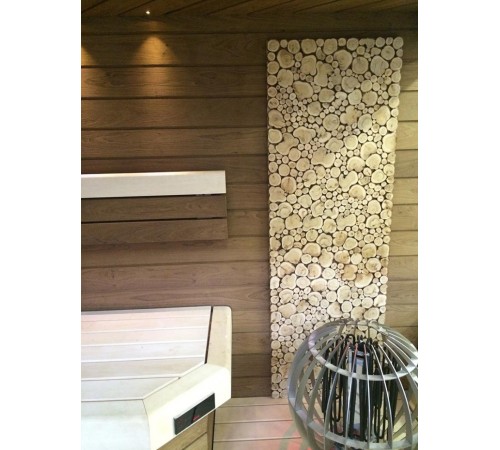 Панно из можжевельника, 600х600 мм.