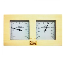 Термогигрометр Sawo 224-THA (осина)