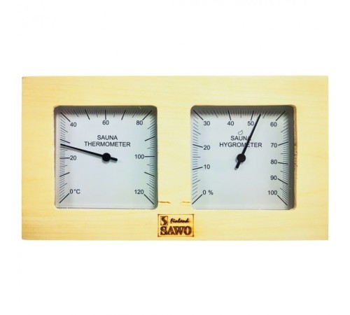 Термогигрометр Sawo 224-THA (осина)