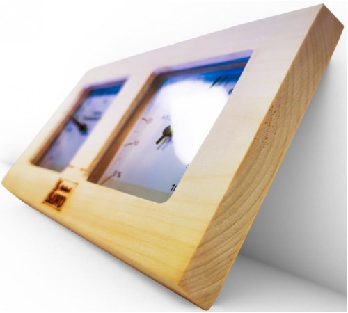 Термогигрометр Sawo 224-THA (осина)