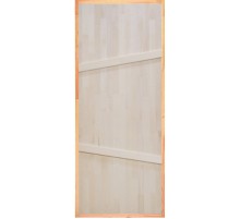 Дверь из массива "На иглах из липы" 1900х700 мм