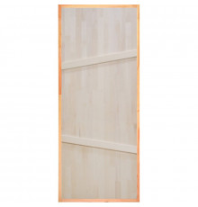 Дверь из массива "На иглах из липы" 1900х700 мм