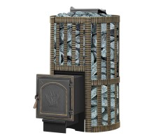 Дровяная печь ВЕЗУВИЙ УРАГАН КОВКА 28 (271)