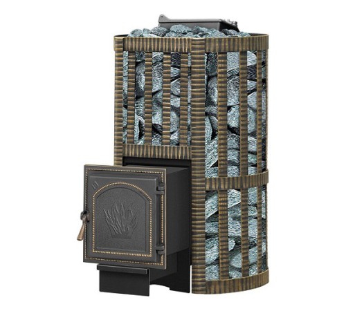 Дровяная печь ВЕЗУВИЙ УРАГАН КОВКА 28 (271)