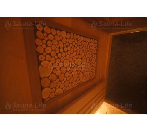 Панно из можжевельника, 500х1200 мм.