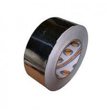 Скотч алюминиевый 50мм L-30м (фольгоскотч)