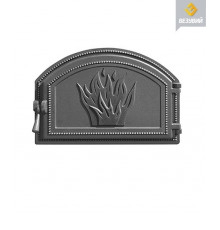 Дверка каминная ВЕЗУВИЙ 223 (Антрацит)