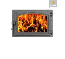 Дверка каминная ВЕЗУВИЙ 230 (Антрацит)