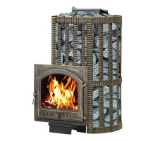 Дровяная печь ВЕЗУВИЙ УРАГАН КОВКА 28 (205)