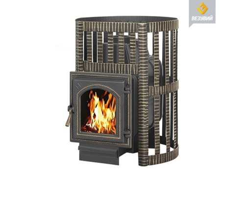Дровяная печь ВЕЗУВИЙ Легенда Ковка 22 (270) Б/В