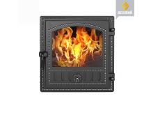 Дверка каминная ВЕЗУВИЙ 280 (Антрацит)