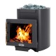 Дровяная печь ВЕЗУВИЙ РУСИЧЪ АНТРАЦИТ 16 Панорама