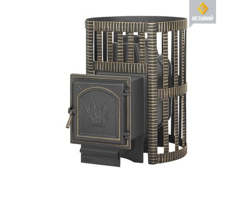 Дровяная печь ВЕЗУВИЙ Легенда Ковка 22 (271)