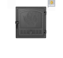 Дверка каминная ВЕЗУВИЙ 281 (Антрацит)