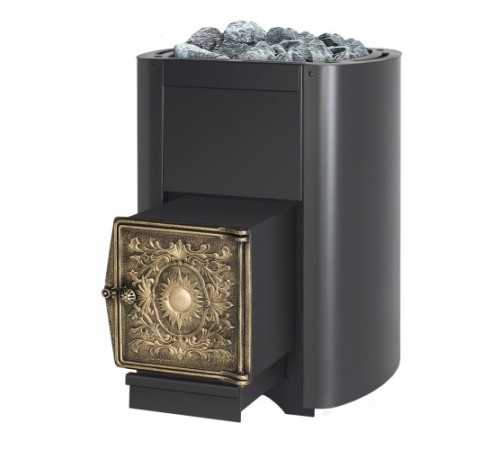 Дровяная печь ВЕЗУВИЙ РУСИЧЪ АНТРАЦИТ 22 (ДТ-4)