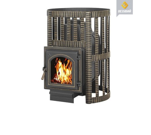 Дровяная печь ВЕЗУВИЙ Легенда Ковка 28 (270) Б/В
