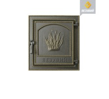 Дверка каминная ВЕЗУВИЙ 211 (Бронза)