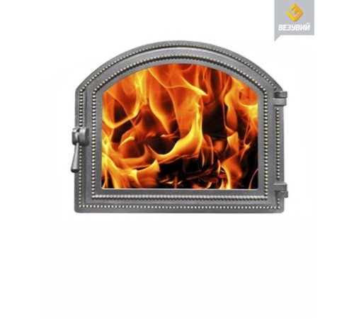 Дверка каминная ВЕЗУВИЙ 217 (Бронза)