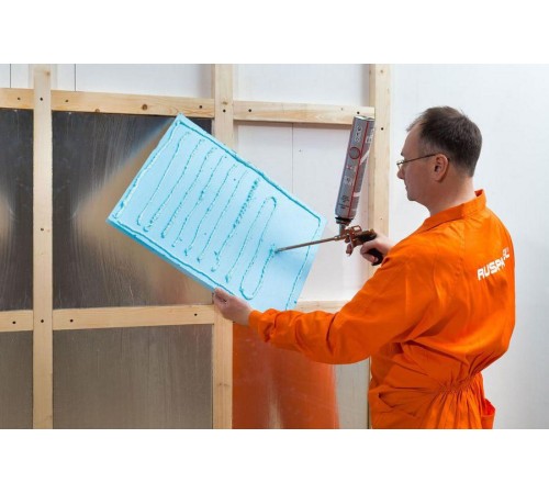 Панель Ruspanel RPF Foil RPG 100 XPS, 1250х600х100 мм.