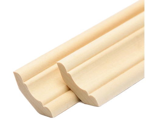 Плинтус липа 40х40 сорт Экстра, длина 1,8 - 3 м