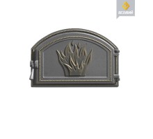 Дверка каминная ВЕЗУВИЙ 223 (Бронза)