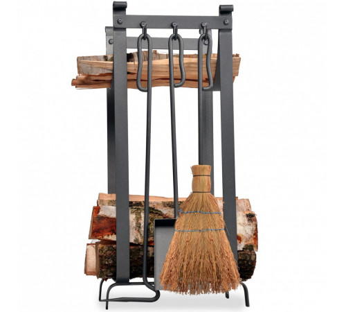 Дровница с каминным набором Ковкоград ДКН-002