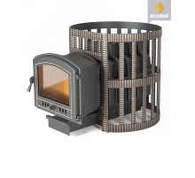 Чугунная печь ВЕЗУВИЙ Легенда Ретро 24 Ковка (224)