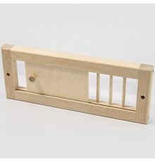 Вент. решетка с задвижкой малая М-16