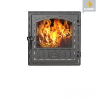 Дверка каминная ВЕЗУВИЙ 280 (Бронза)