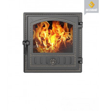 Дверка каминная ВЕЗУВИЙ 280 (Бронза)