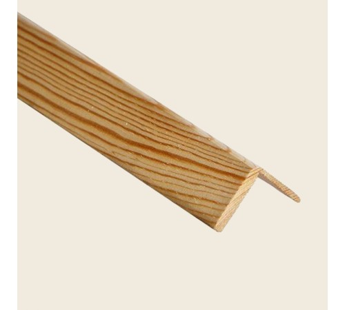 Уголок лиственница 35х35 сорт Экстра, длина 1,8 - 3 м