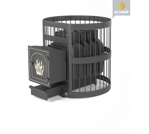 Чугунная печь ВЕЗУВИЙ Легенда Ретро 24 Стандарт (ДТ-4)