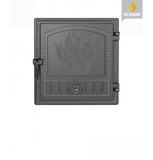 Дверка каминная ВЕЗУВИЙ 281 (Бронза)