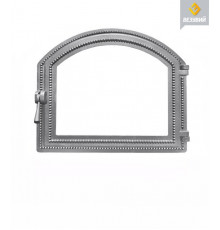 Дверка каминная ВЕЗУВИЙ 217 (не крашенная, без стекла)