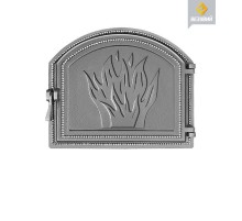 Дверка каминная ВЕЗУВИЙ 218 (не крашенная)