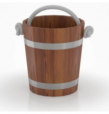 Ведро BentWood из мореной лиственницы 12 л