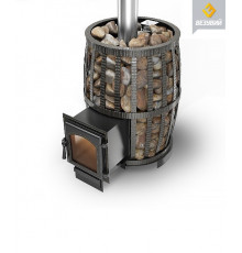 Чугунная печь ВЕЗУВИЙ Легенда Русский пар Ковка 18 (270)