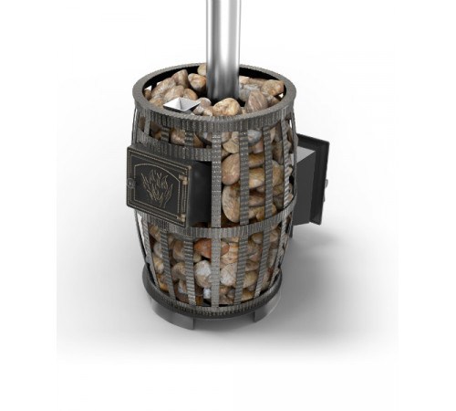 Чугунная печь ВЕЗУВИЙ Легенда Русский пар Ковка 18 (270)