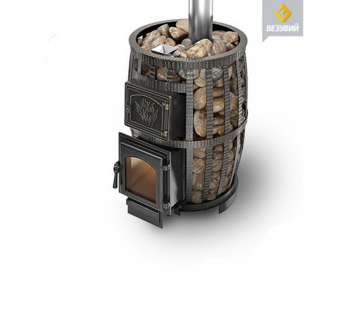 Чугунная печь ВЕЗУВИЙ Легенда Русский пар Ковка 18 (270) Б/В