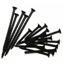 Саморезы черные универсальные 55 мм