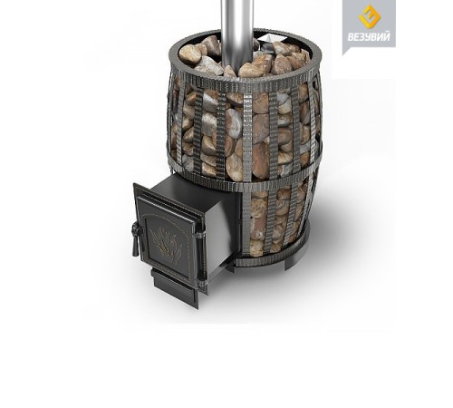 Чугунная печь ВЕЗУВИЙ Легенда Русский пар Ковка 18 (271)