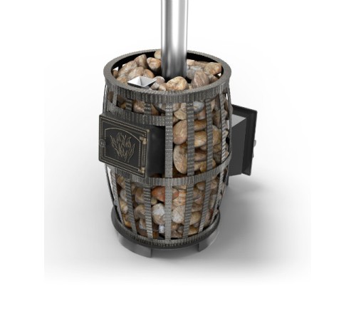 Чугунная печь ВЕЗУВИЙ Легенда Русский пар Ковка 18 (271)