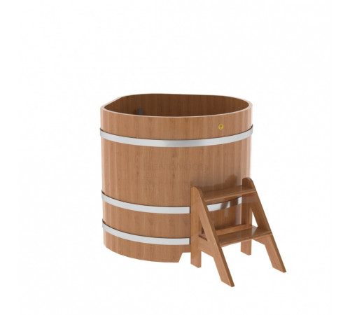 Купель угловая из дуба 1,03х1,03 H=1,0