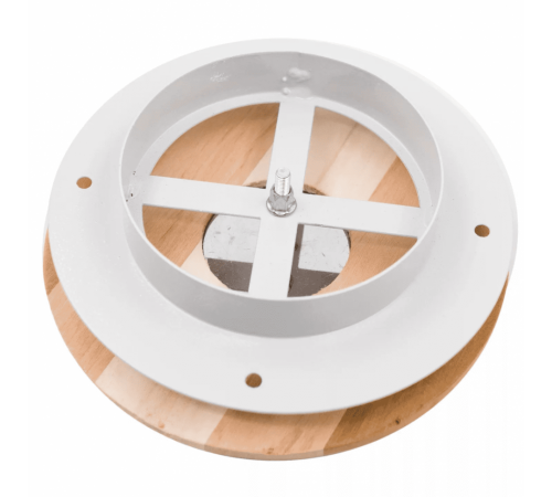 Вентиляционная заглушка 100мм (ольха)